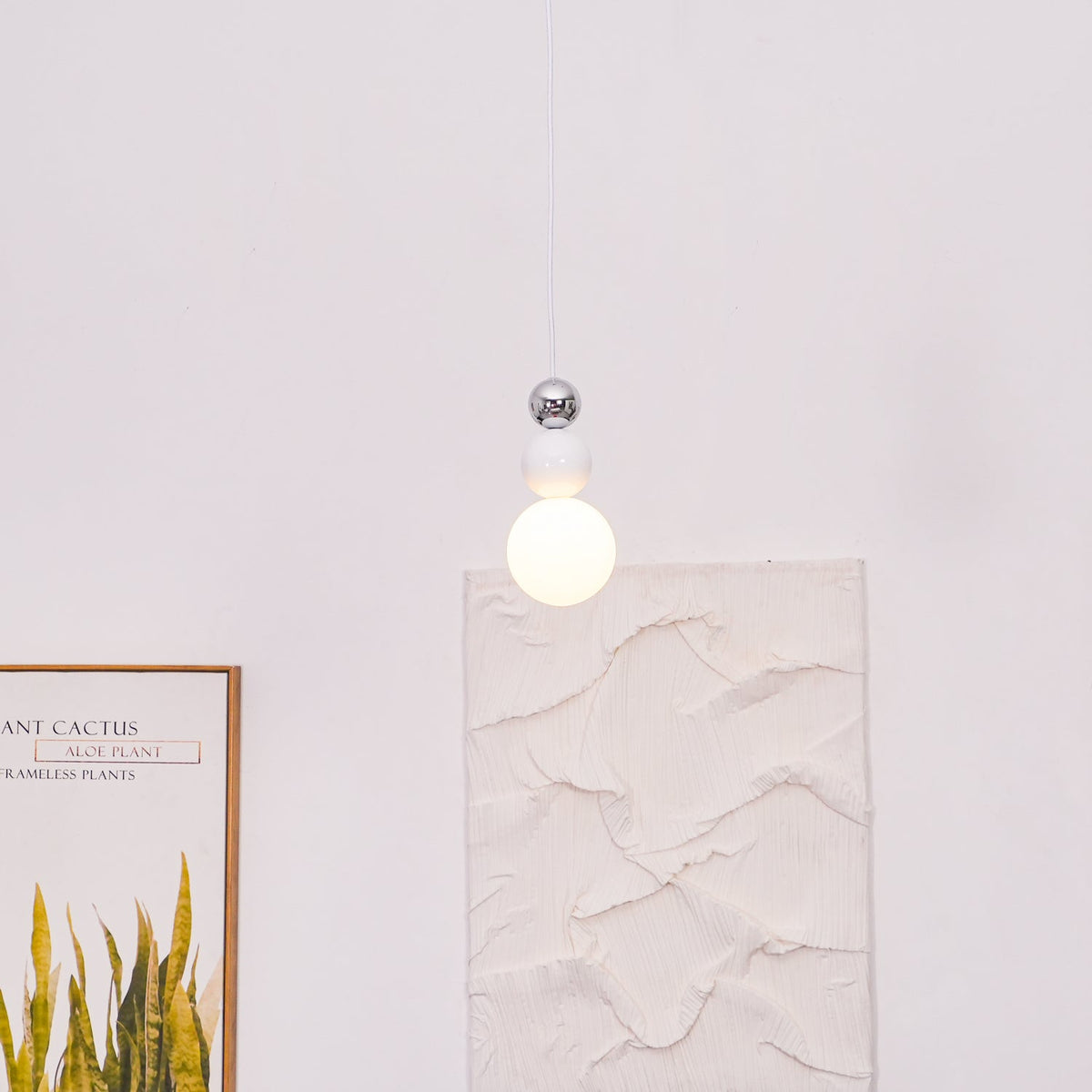Elynd Acrylic Three Ball Pendant Lamp