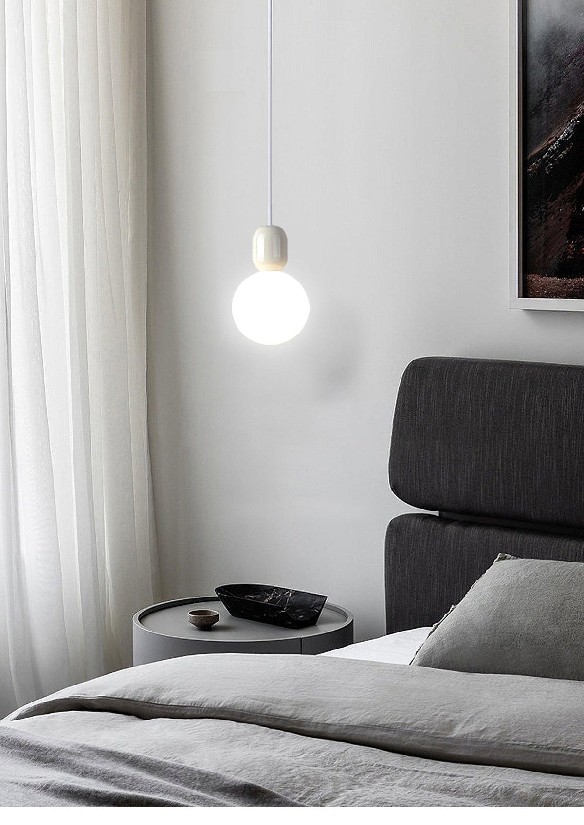 Althean Acrylic Classic Pendant Light