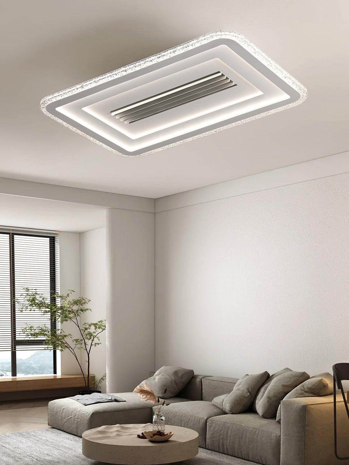 Ulthaara Modern Minimalist Ultrathin Rectangle Ceiling Lamp