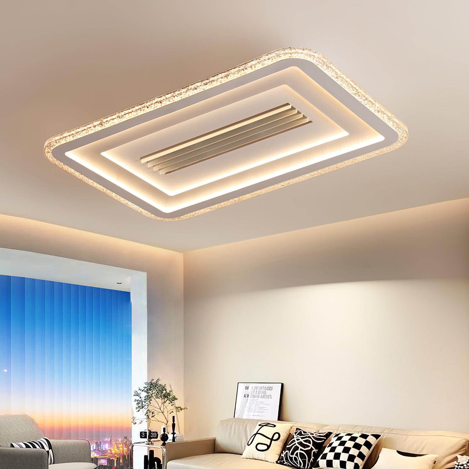Ulthaara Modern Minimalist Ultrathin Rectangle Ceiling Lamp