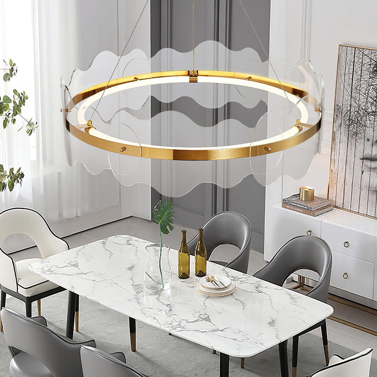 Vitalir Modern Acrylic Chandelier