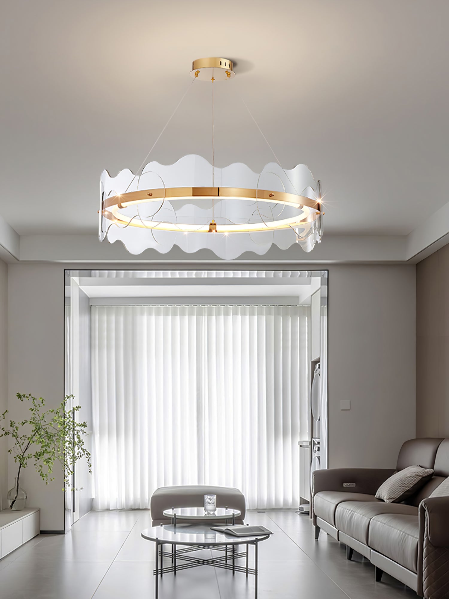 Vitalir Modern Acrylic Chandelier