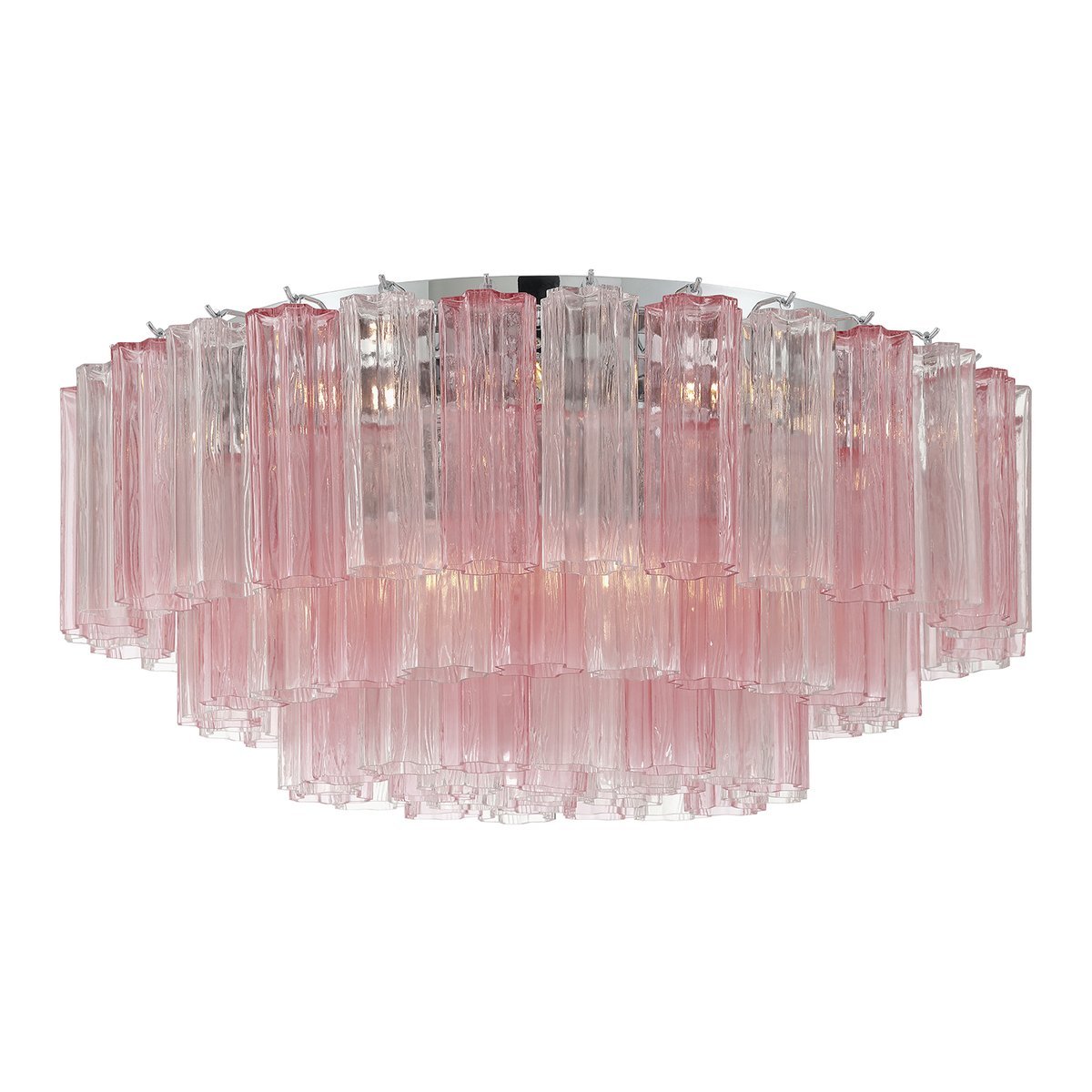 Eiruaya Ceiling Lamp Glass Tube Layered Amber