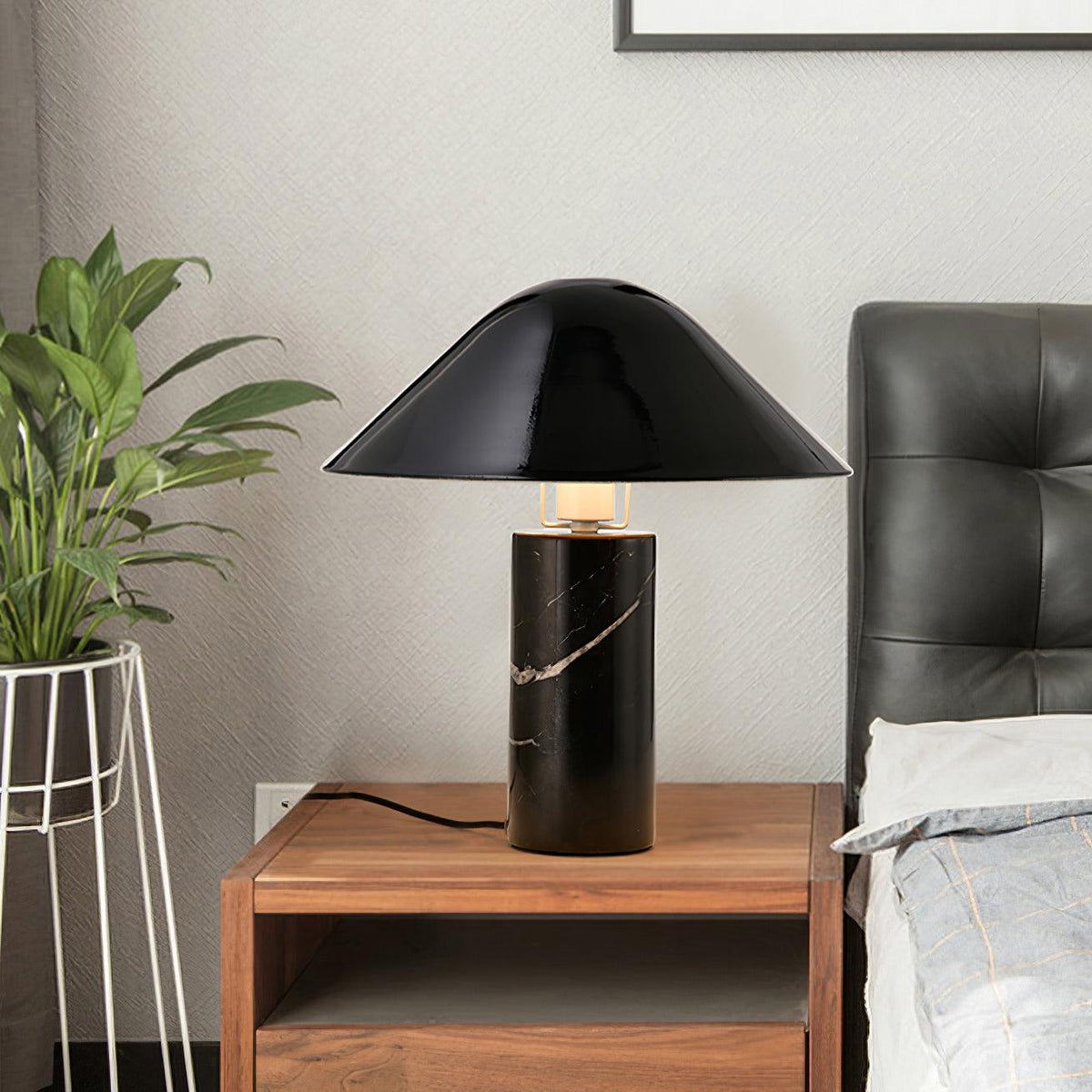 Elyrian Marble Minimalist Table Lamp
