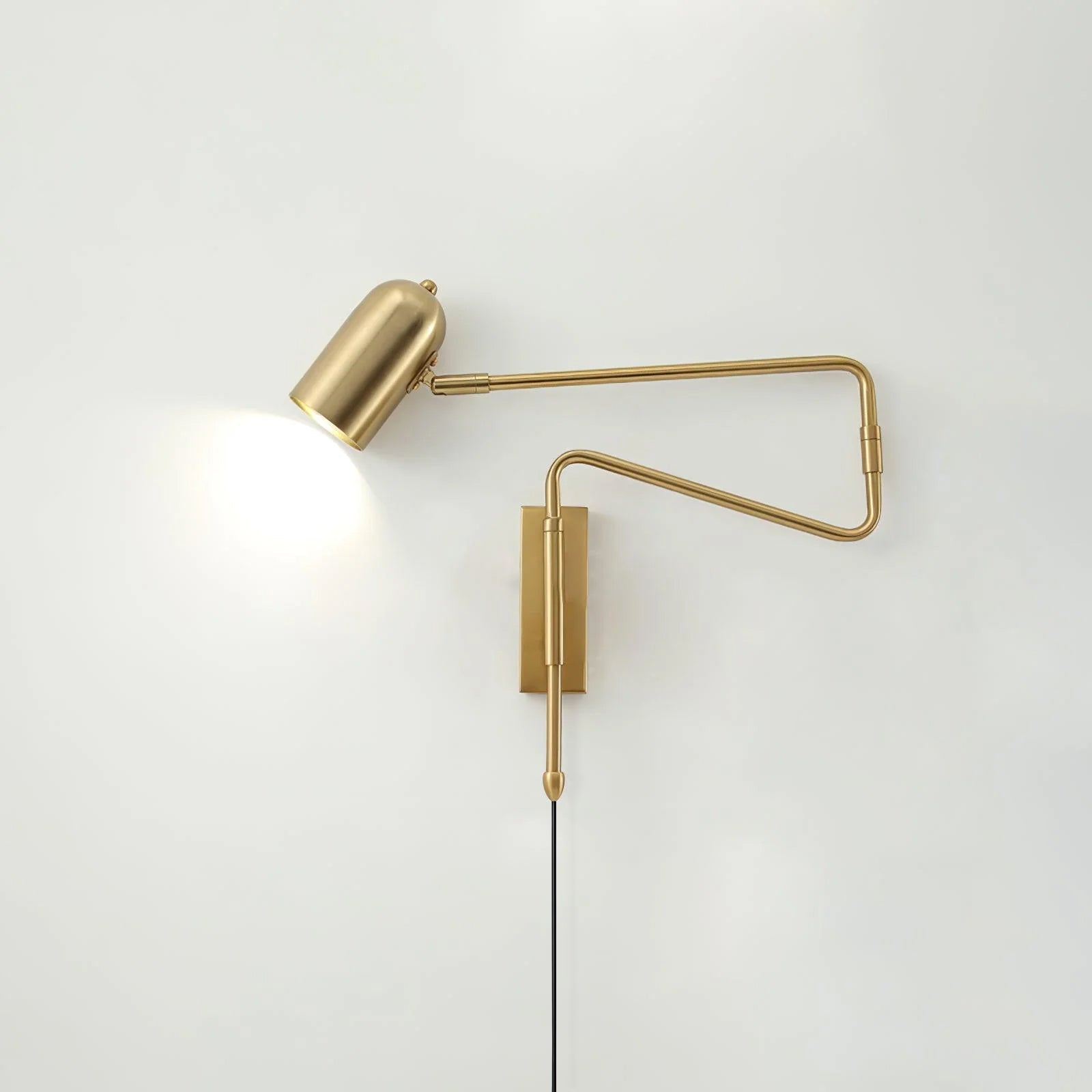 Ivar Adjustable Arm Plug In Wall Lamp - Neutral Decor