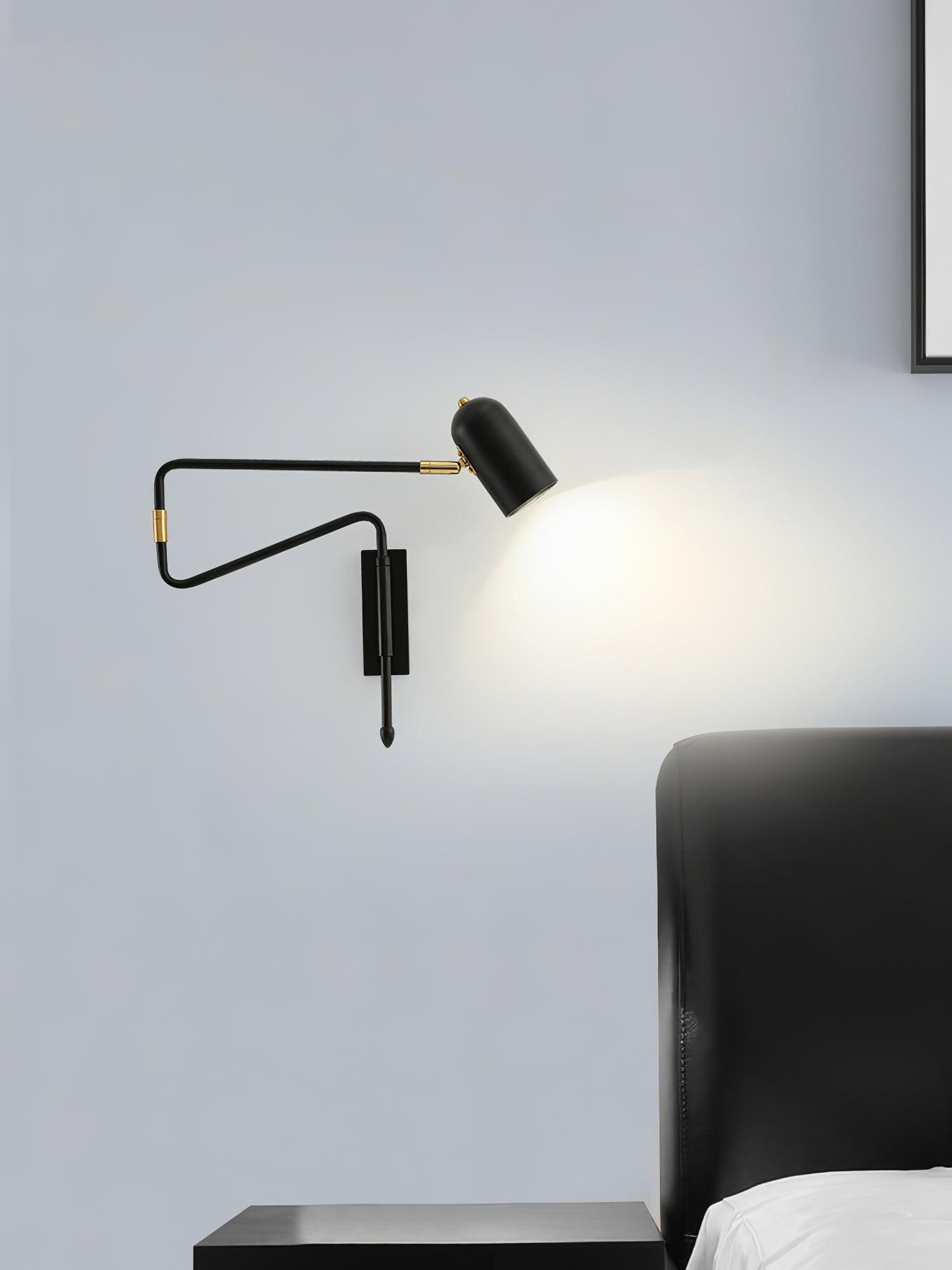 Ivar Adjustable Arm Plug In Wall Lamp - Neutral Decor