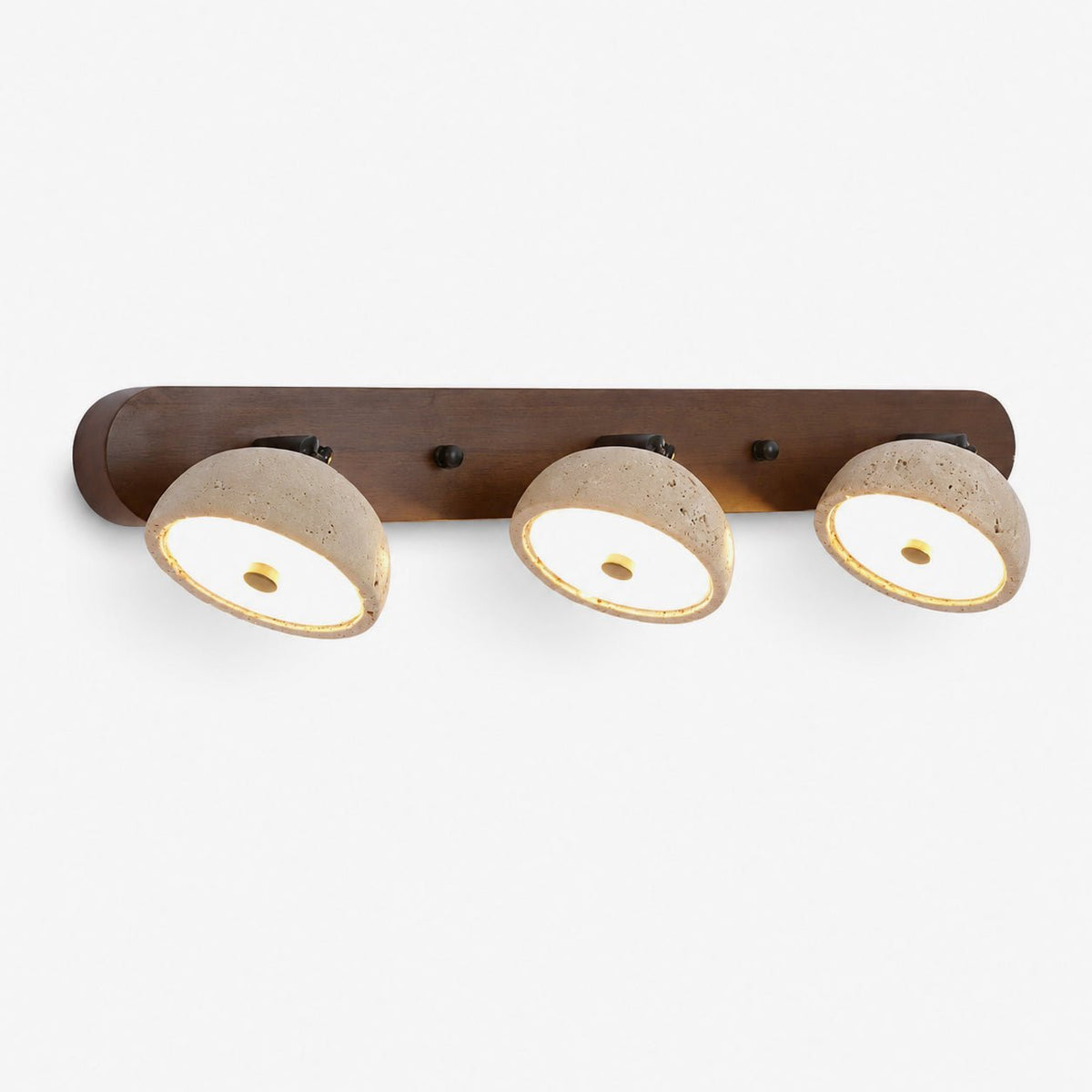 Valienne Travertine Dome Vanity Light