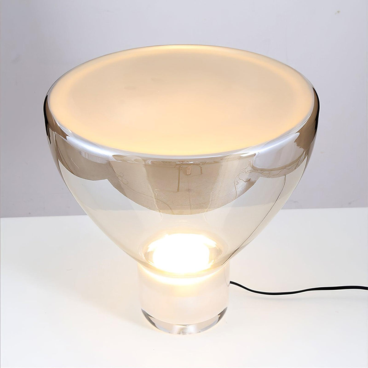 Cavm Glass Elegant Table Lamp