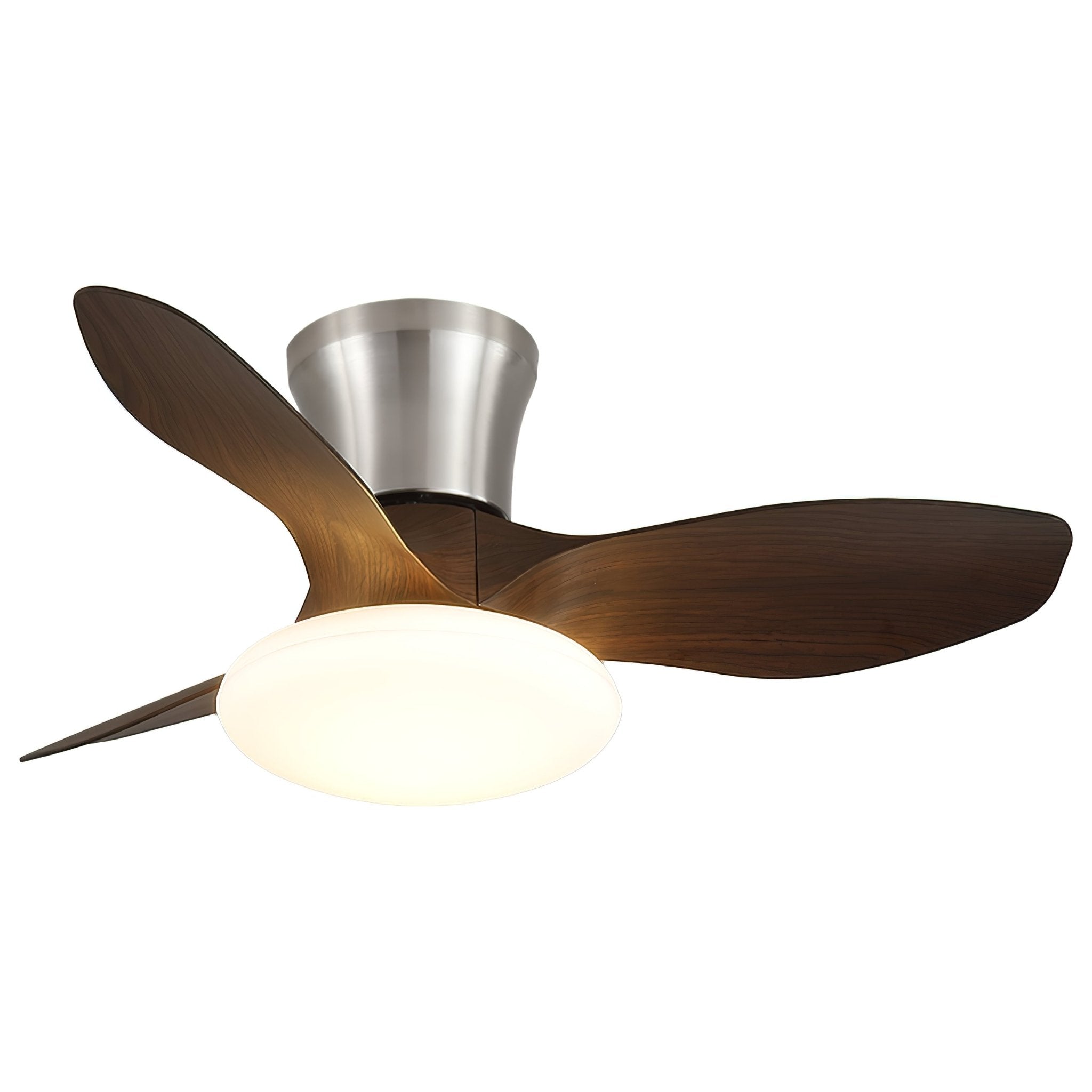 Velora Modern Wood Ceiling Fan Light