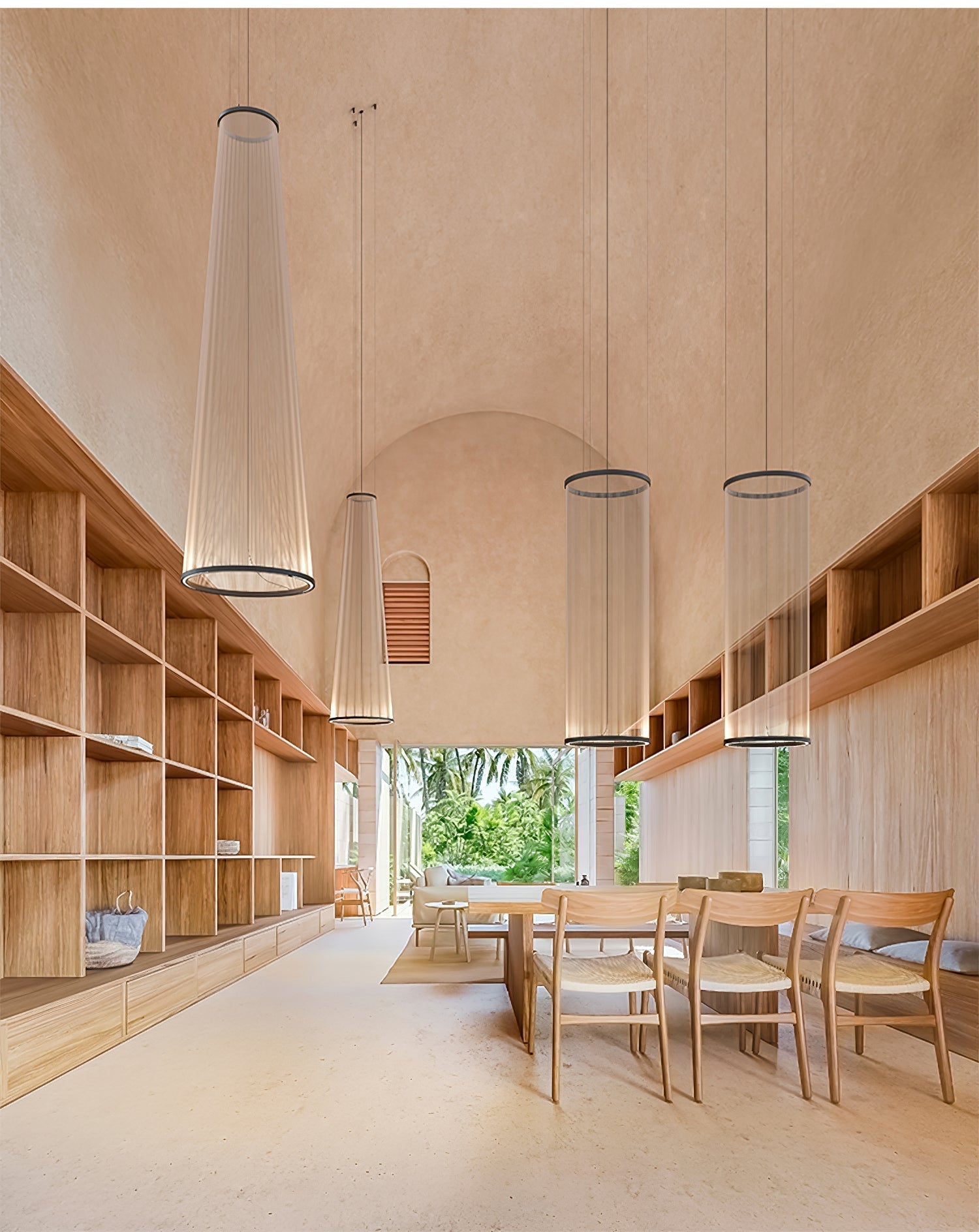 Cone Minimalist Aluminum Pendant Light - Neutral Decor