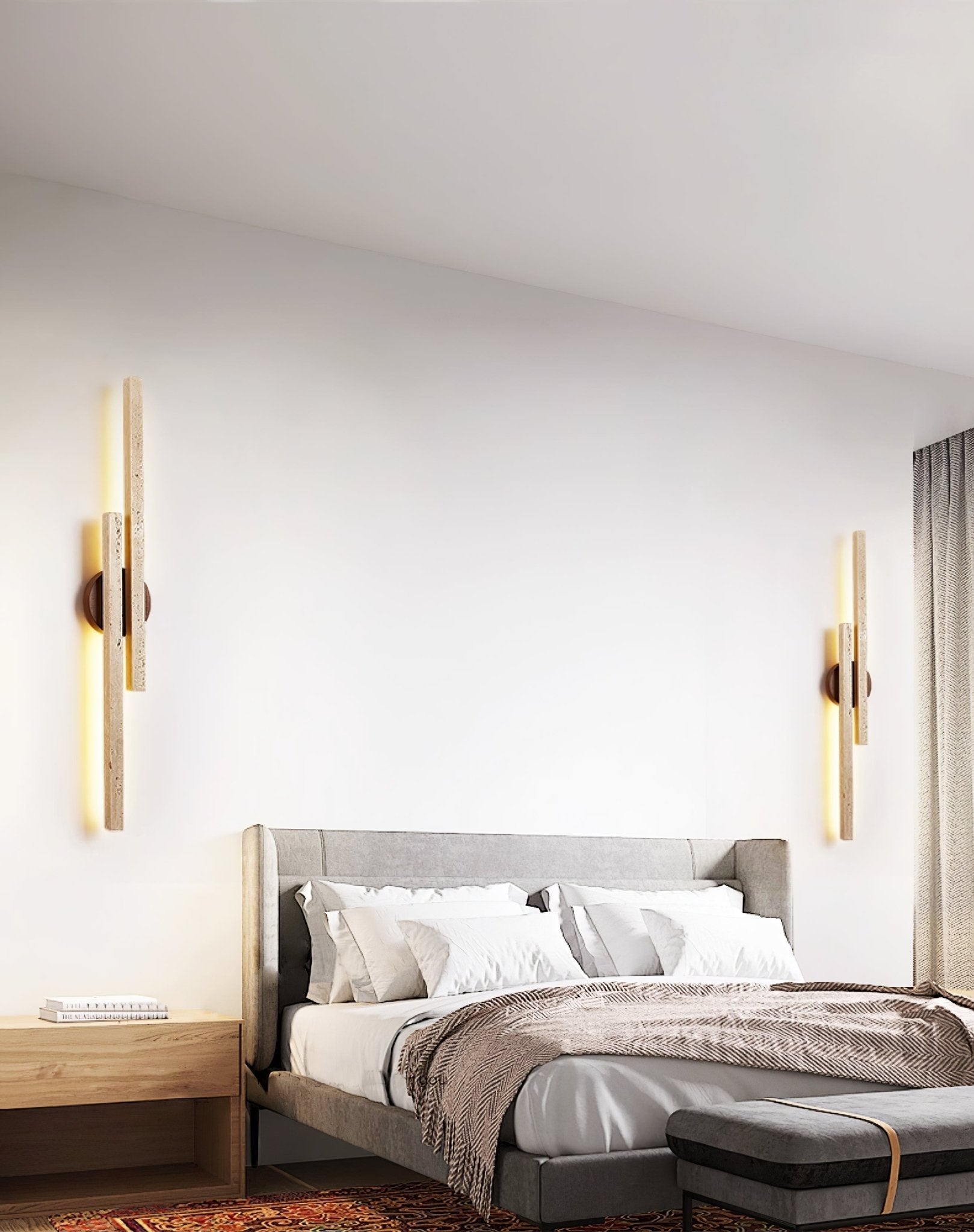 Myliryra Travertine Wall Light