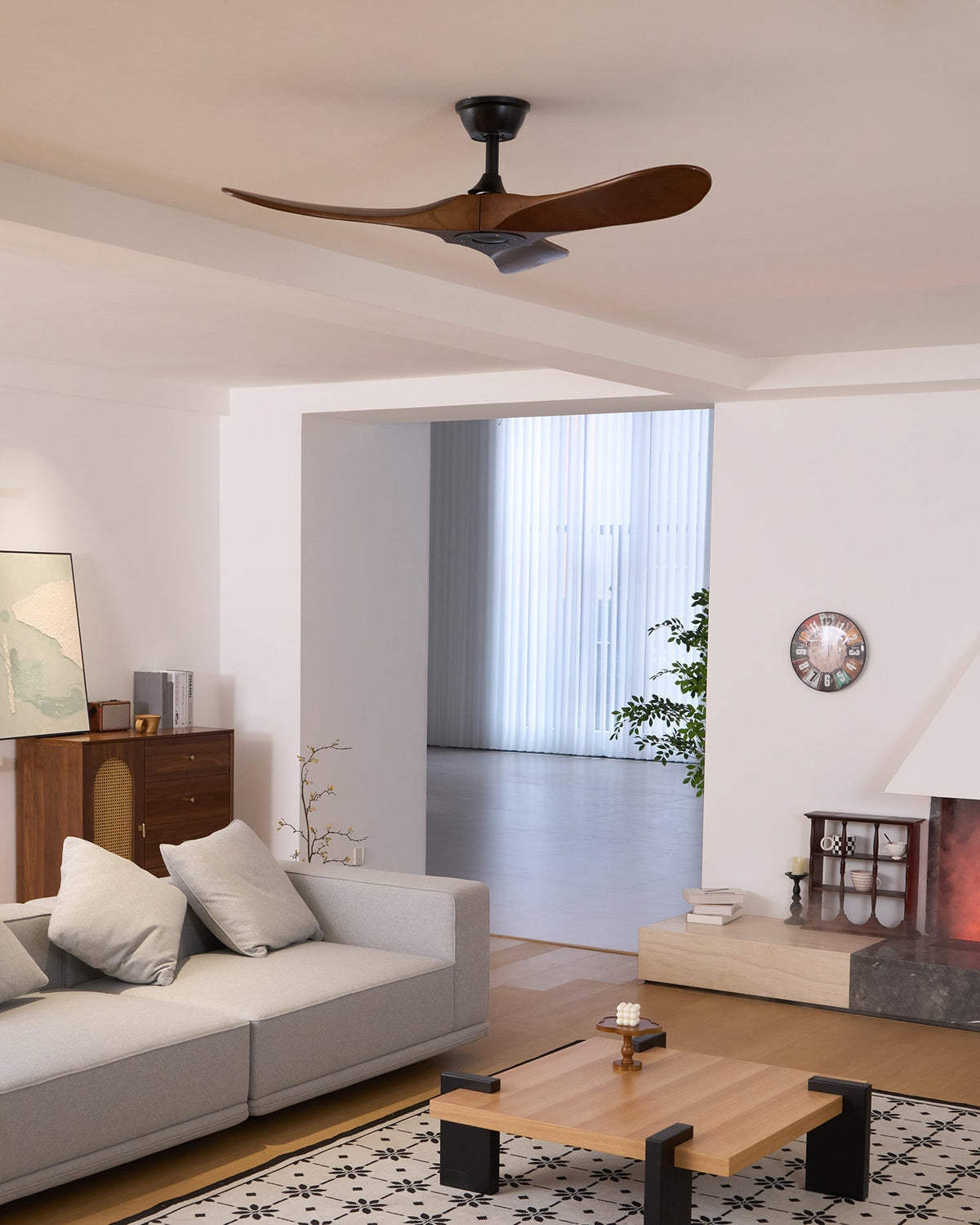 Bellstone Aero Breeze Ceiling Fan Light