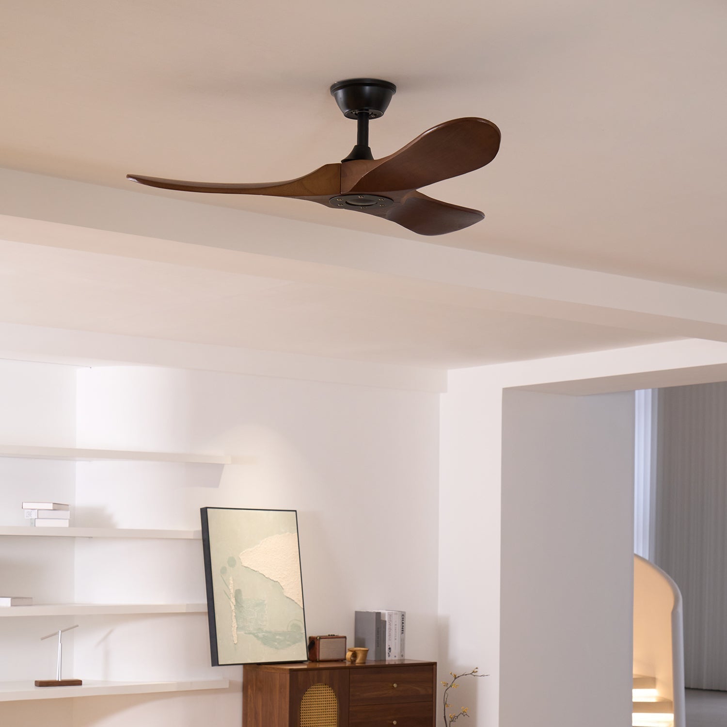 Orano Wood Ceiling Fan - Neutral Decor