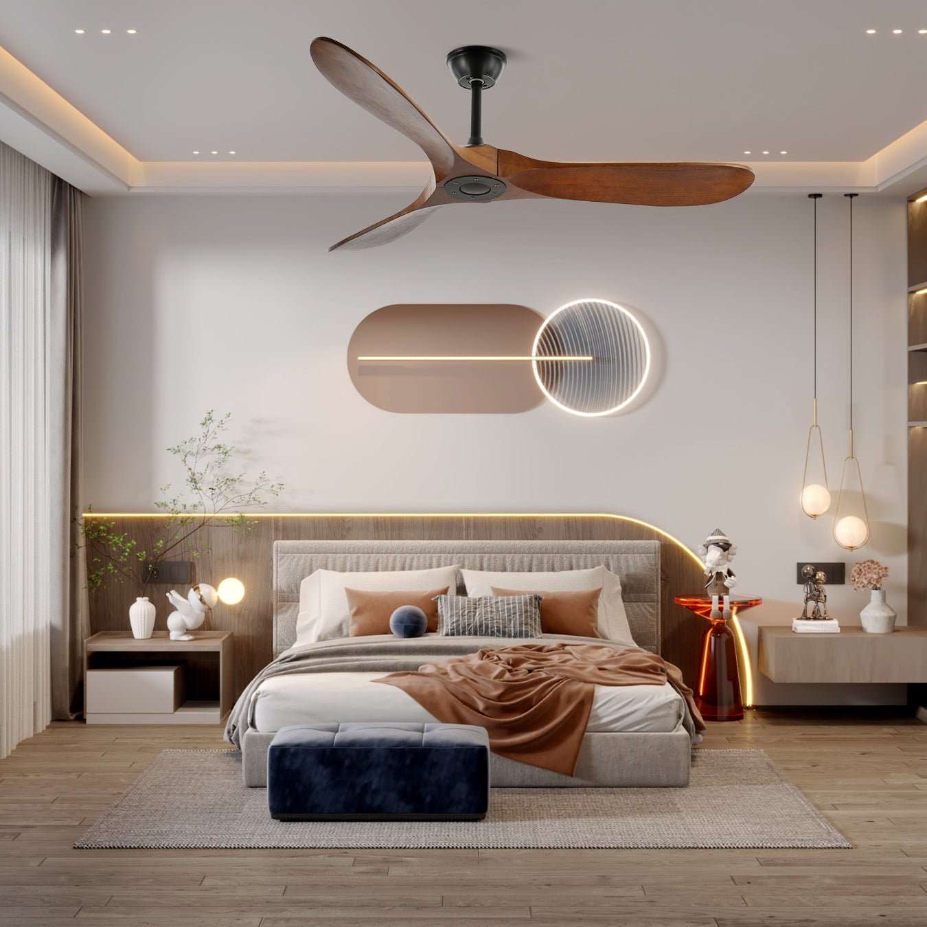 Bellstone Aero Breeze Ceiling Fan Light