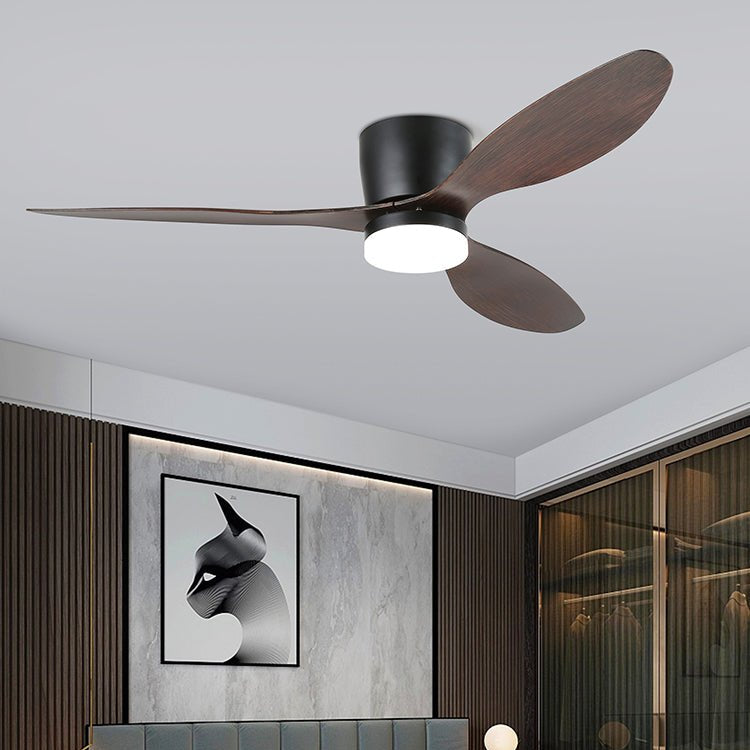 Matteo Wooden 42"/52" Ceiling Fan With Light