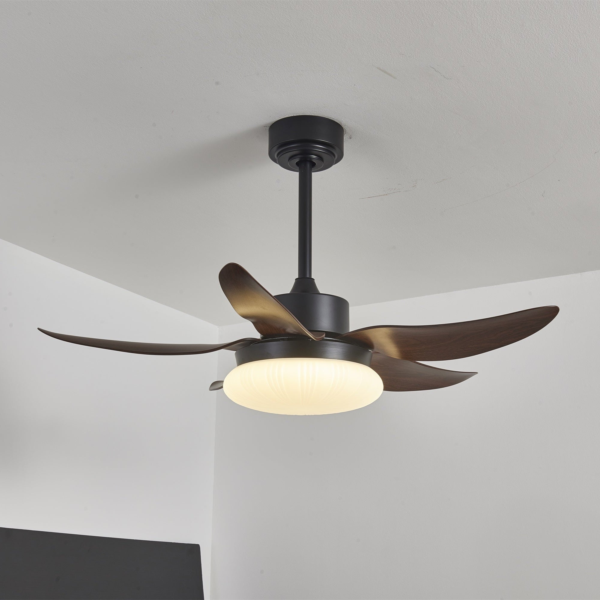 Zerith Modern Wood Ceiling Fan Light