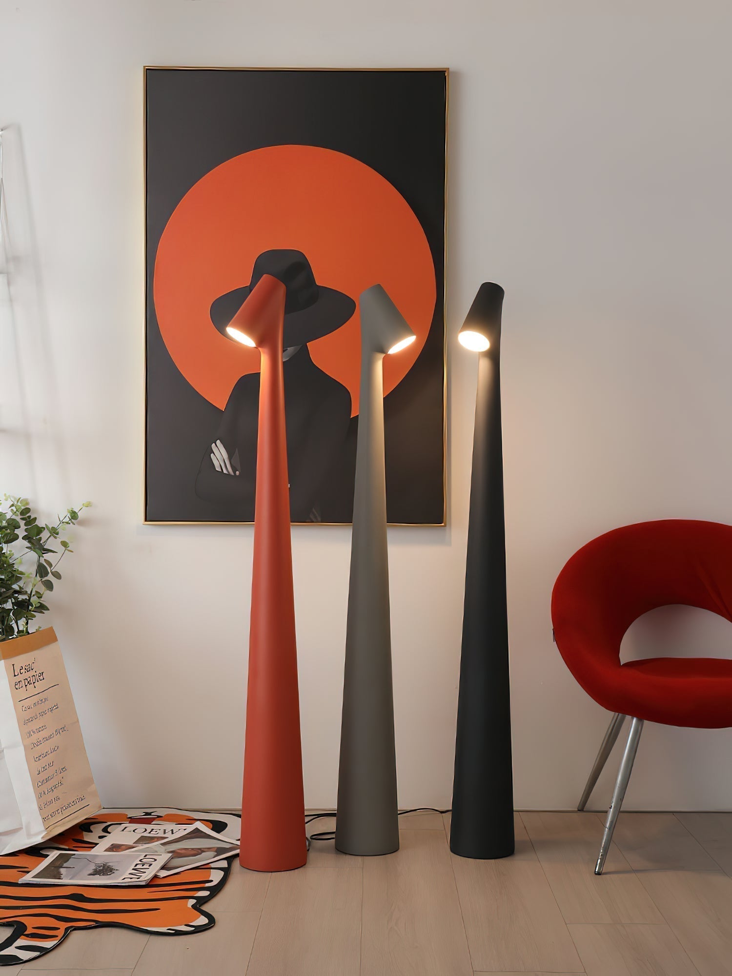 Imiril Sculptural Floor Lamp