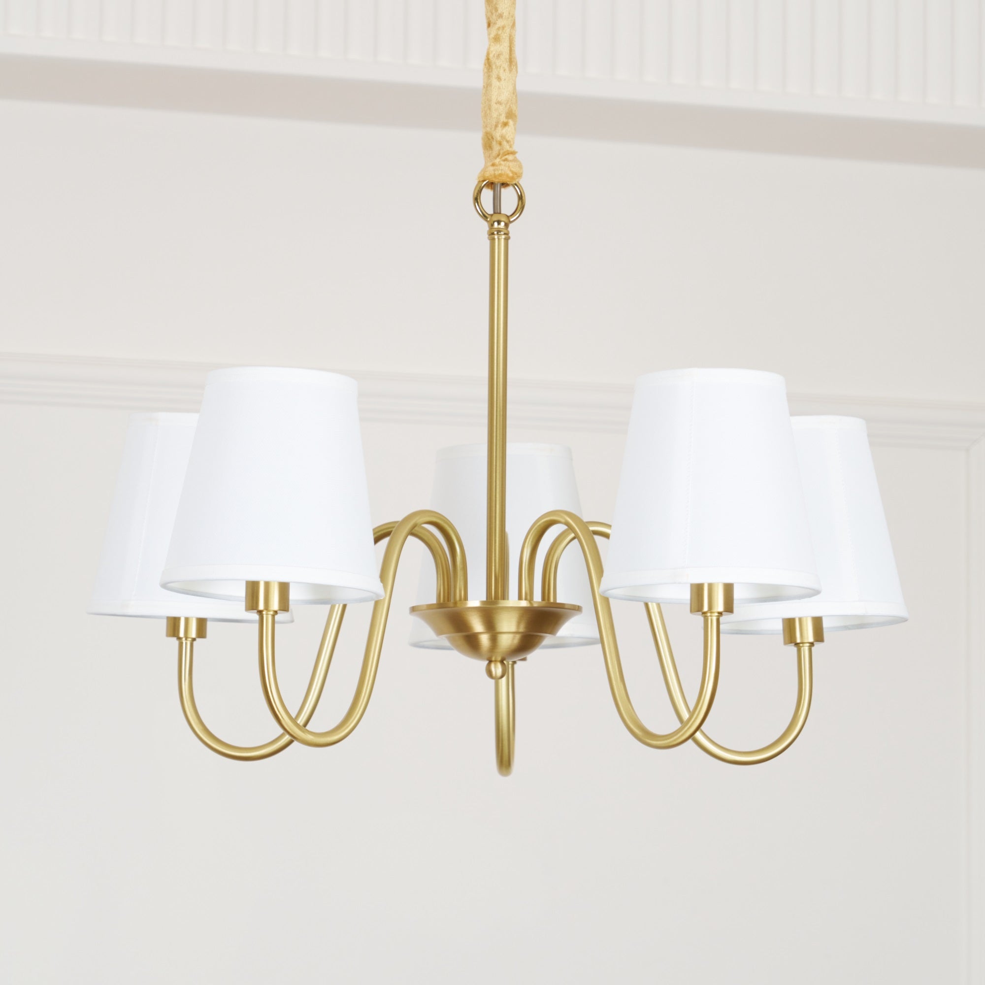 Dalen Traditional Stacey Fabric Chandelier