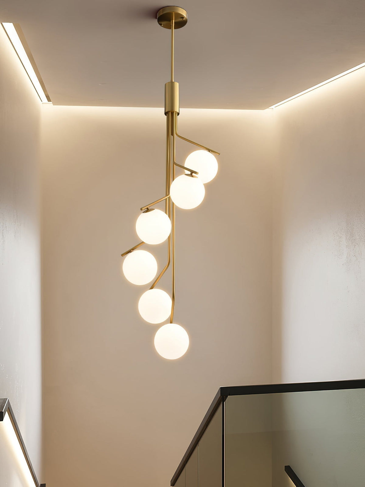 Ageet Modern Minimalist  Glass Pendant Light