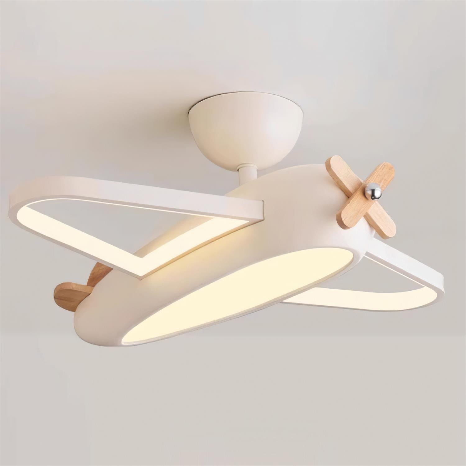 Ceiling Lamp Airplane for Kids’ Room with Playful Charm - Neutral Decor