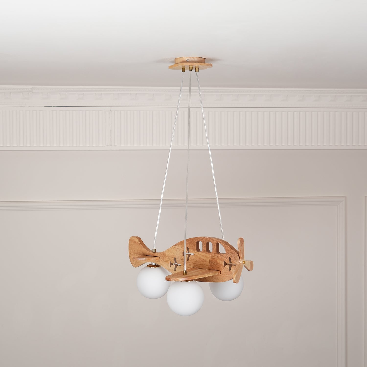 Aldenine Wood Artistic Pendant Lamp