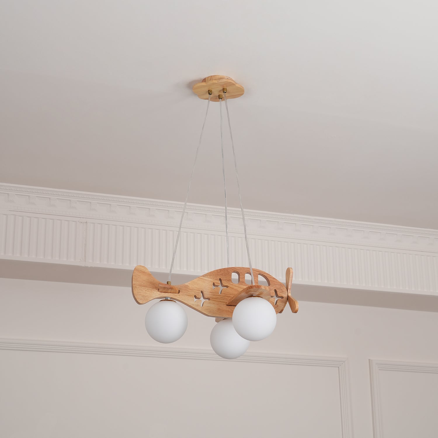 Aldenine Wood Artistic Pendant Lamp