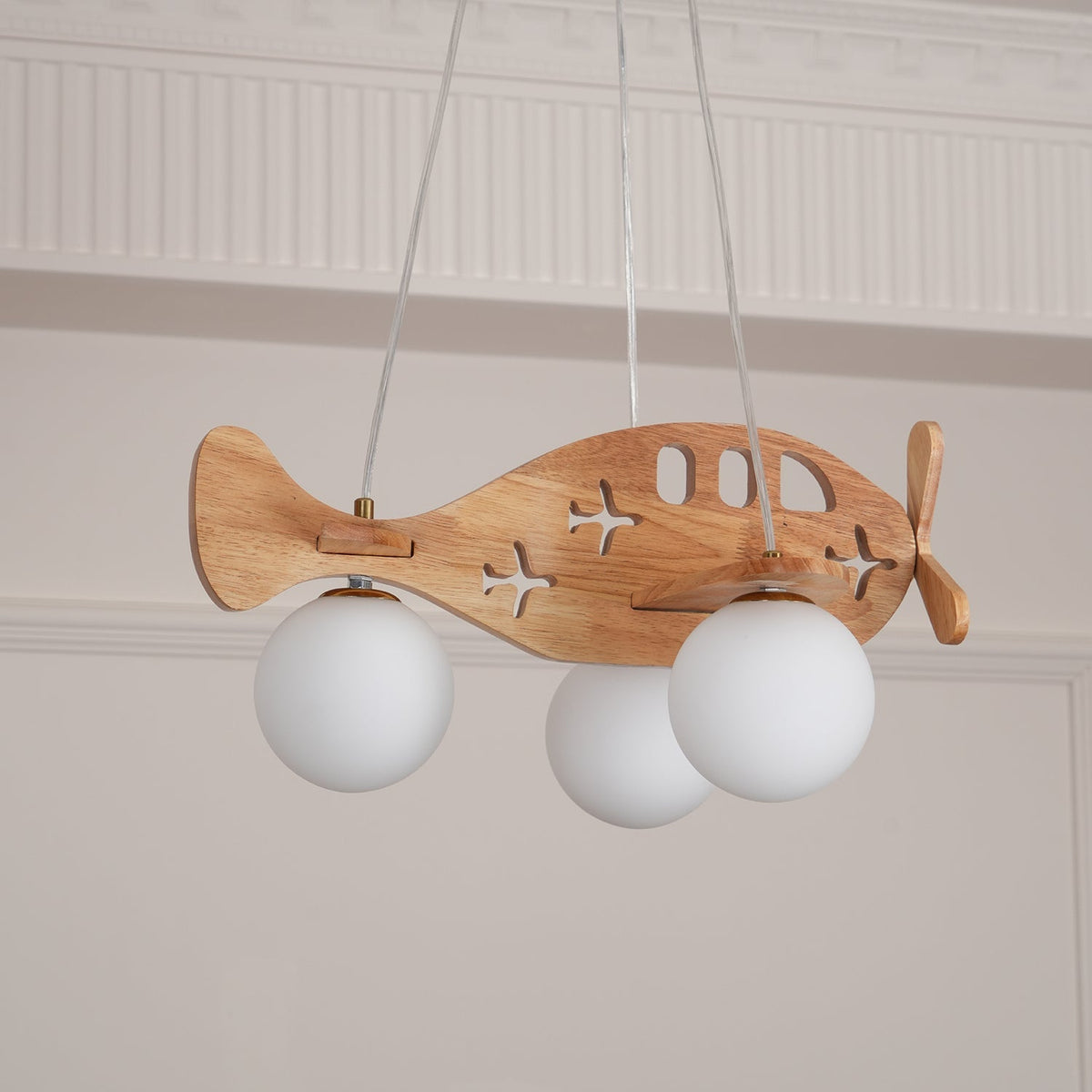 Aldenine Wood Artistic Pendant Lamp