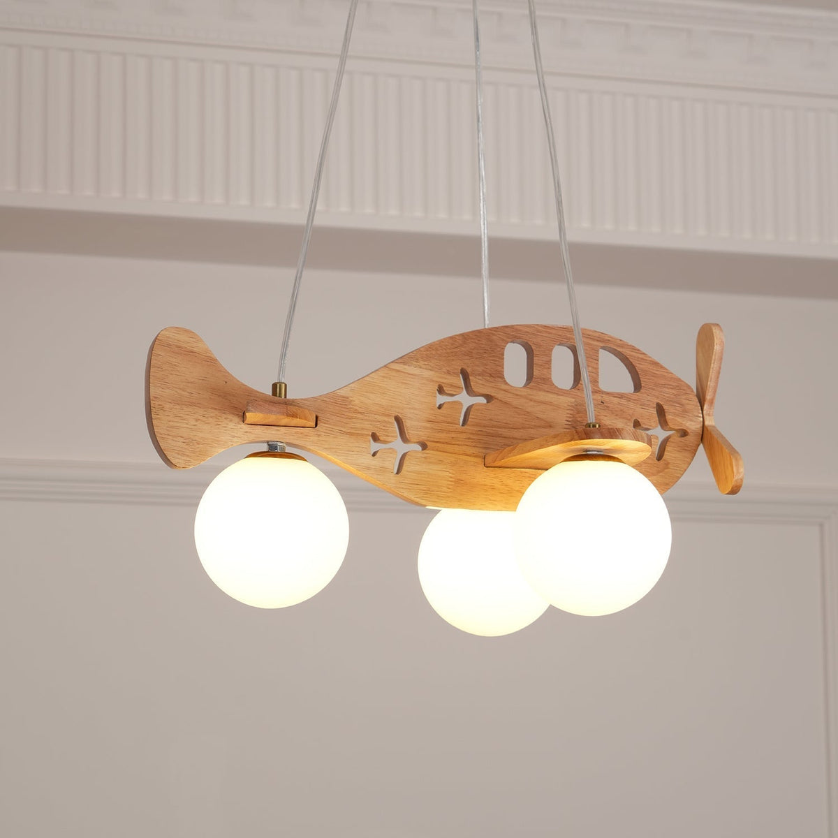 Aldenine Wood Artistic Pendant Lamp