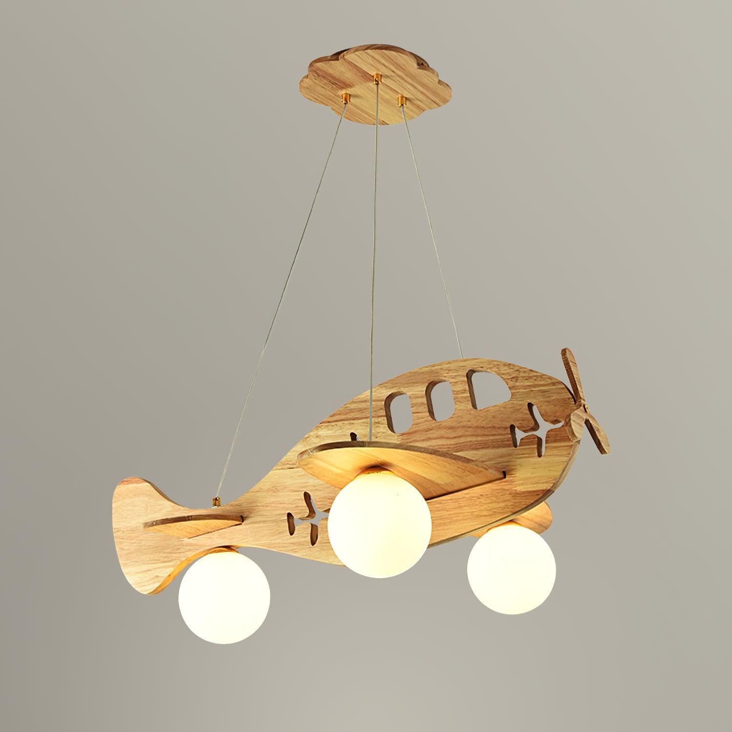 Aldenine Wood Artistic Pendant Lamp