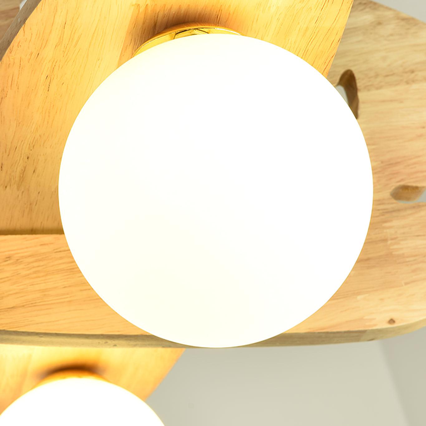 Aldenine Wood Artistic Pendant Lamp