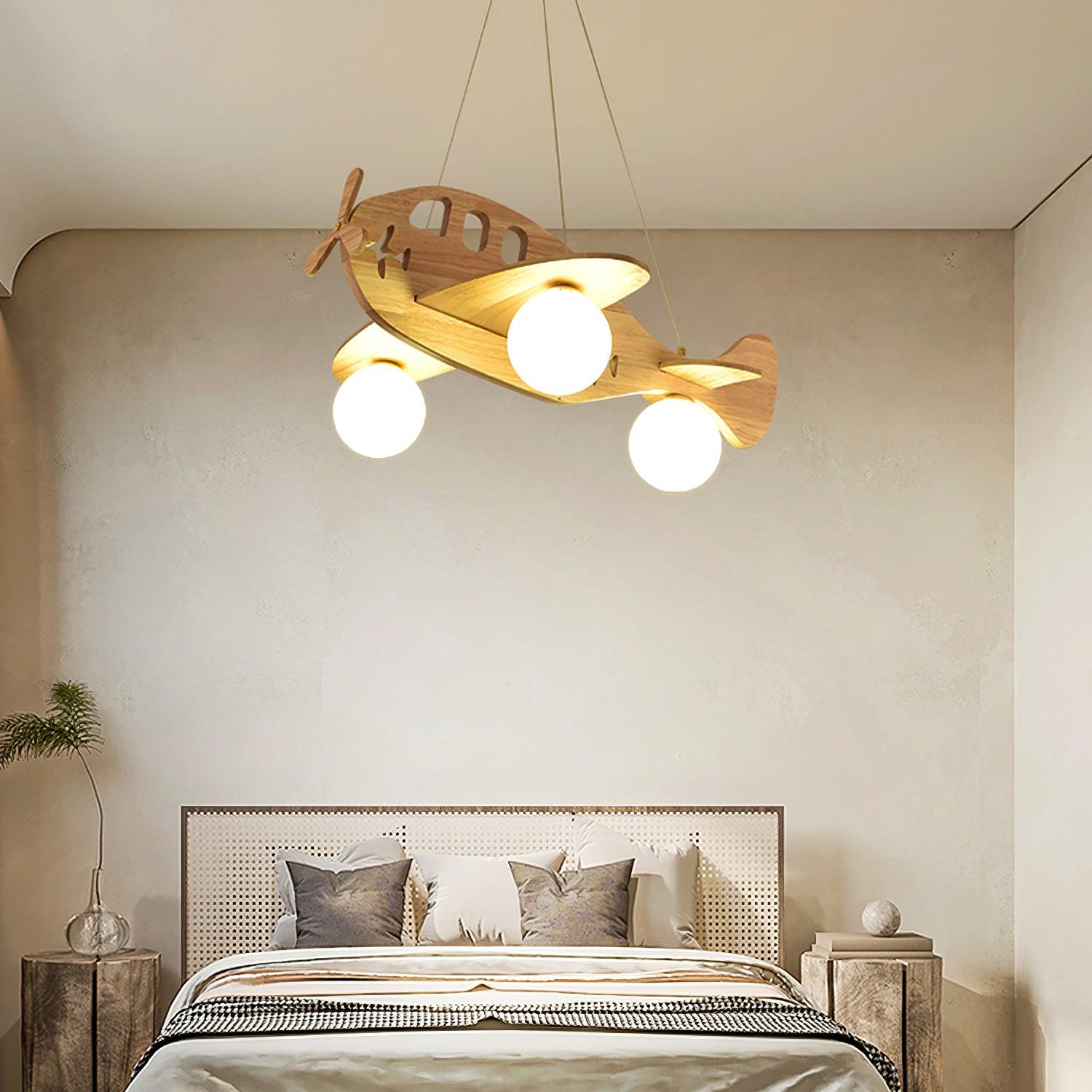 Aldenine Wood Artistic Pendant Lamp