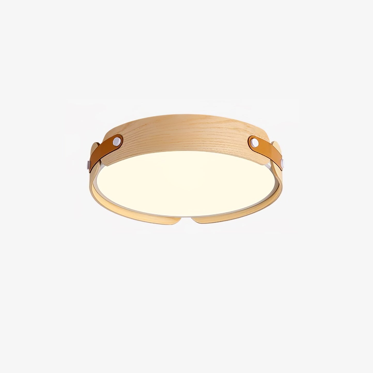 Rosestead Wood Flush Mount Ceiling Light