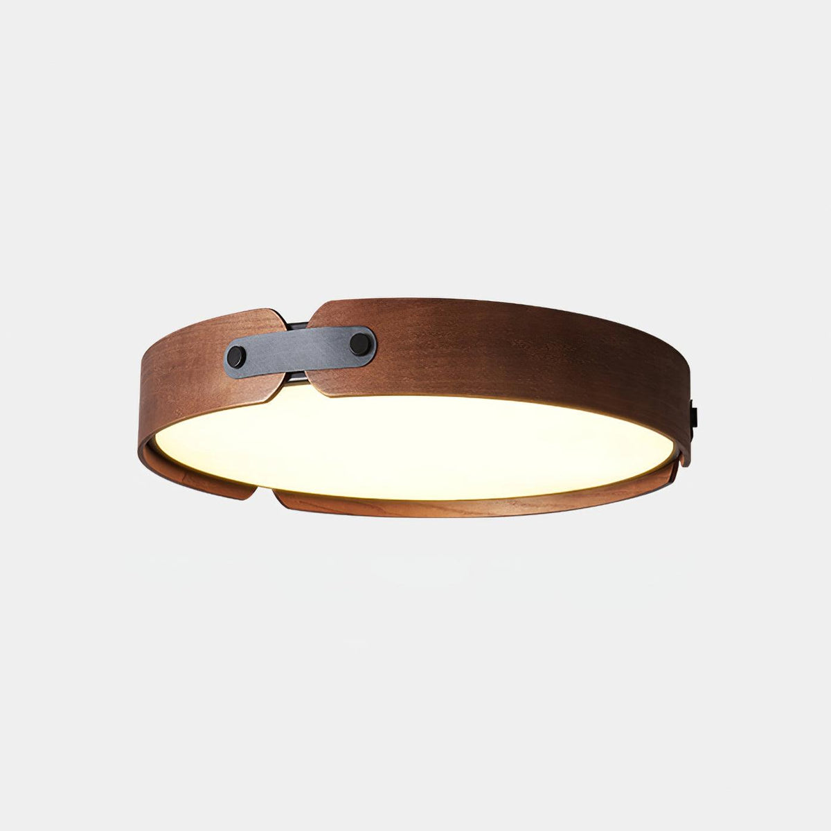 Rosestead Wood Flush Mount Ceiling Light