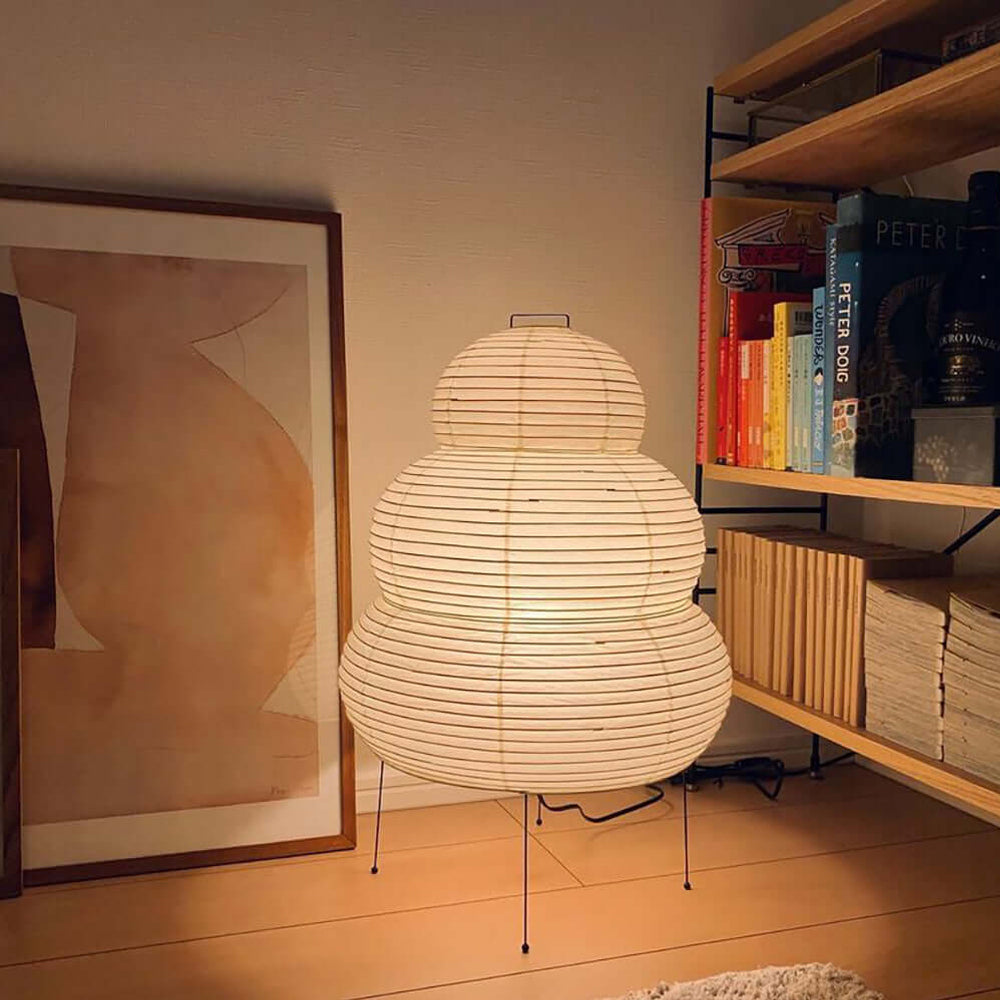 Tranquilux Paper Japanese-Inspired Table Lamp