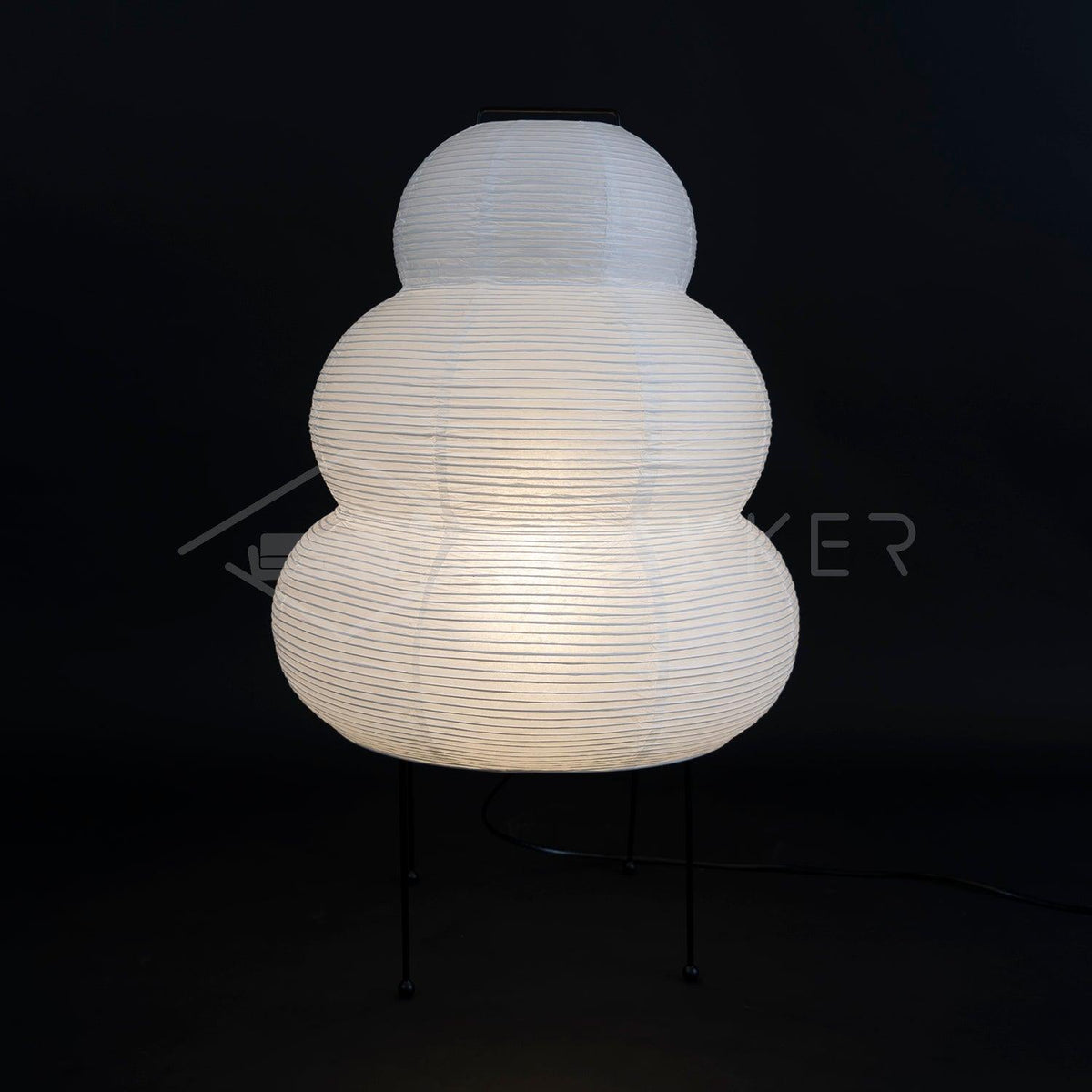 Tranquilux Paper Japanese-Inspired Table Lamp