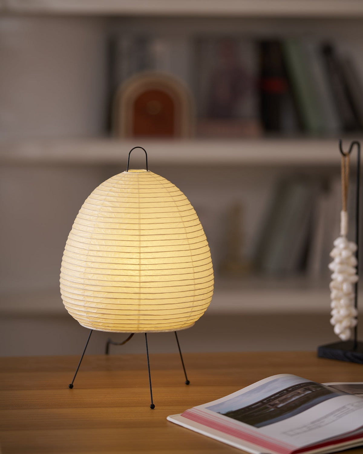 Tranquilux Paper Japanese-Inspired Table Lamp