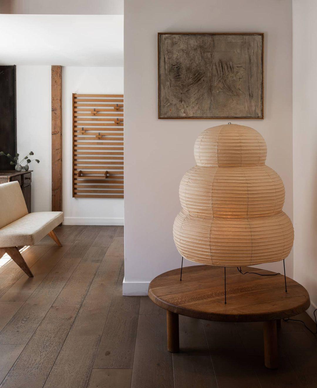 Tranquilux Paper Japanese-Inspired Table Lamp