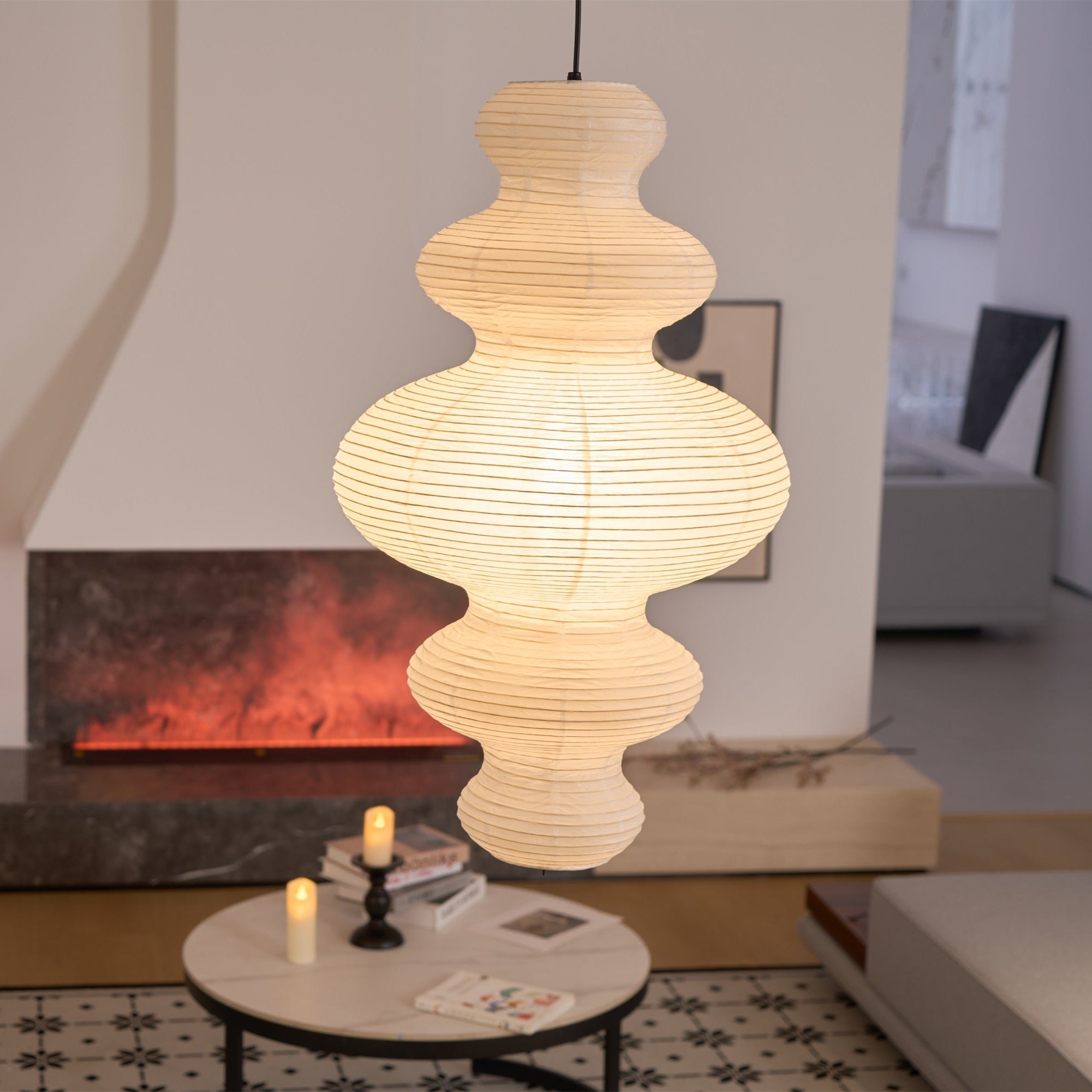 Lunivora Paper Traditional Pendant Lamp