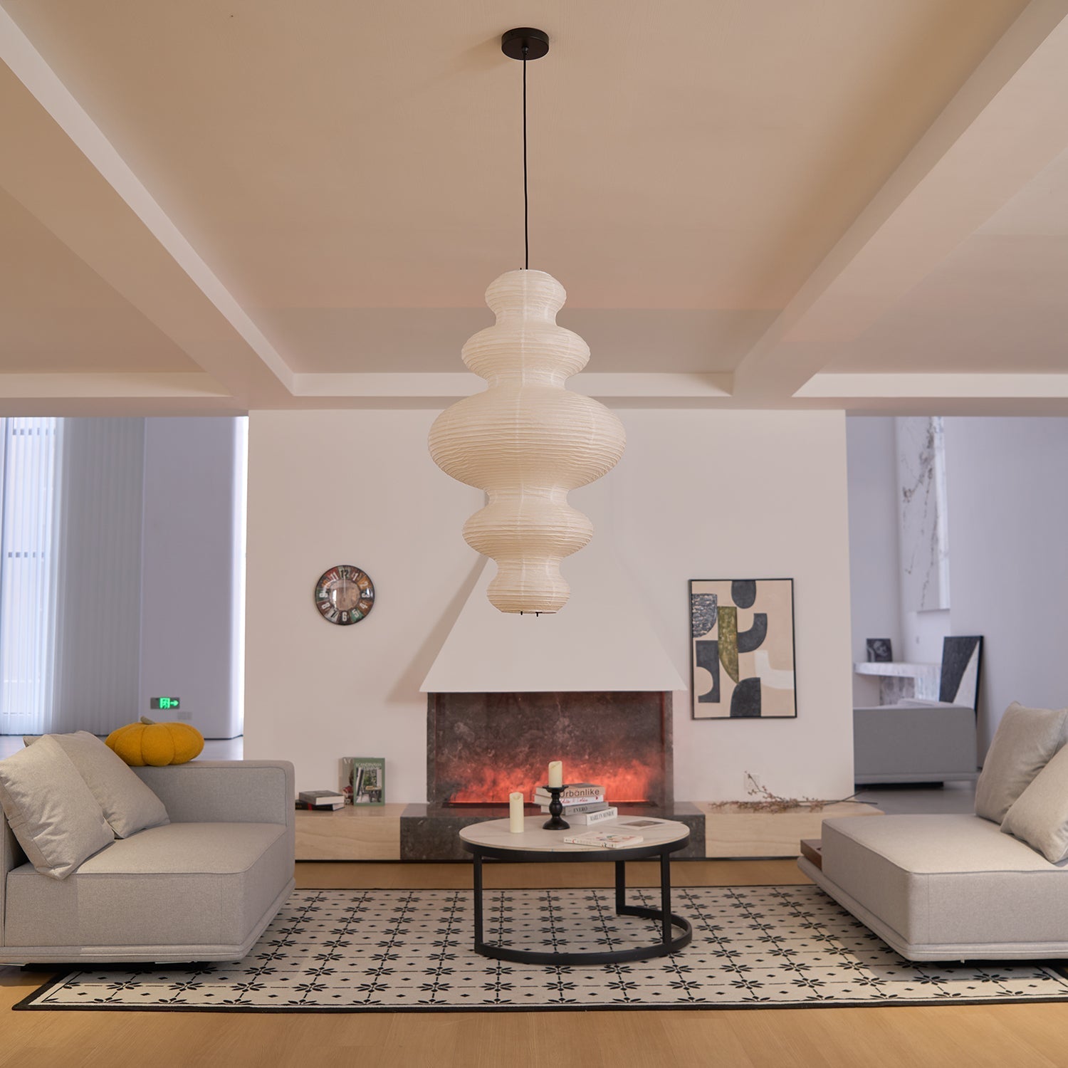 Akari Juni Pendant Lamp - Neutral Decor