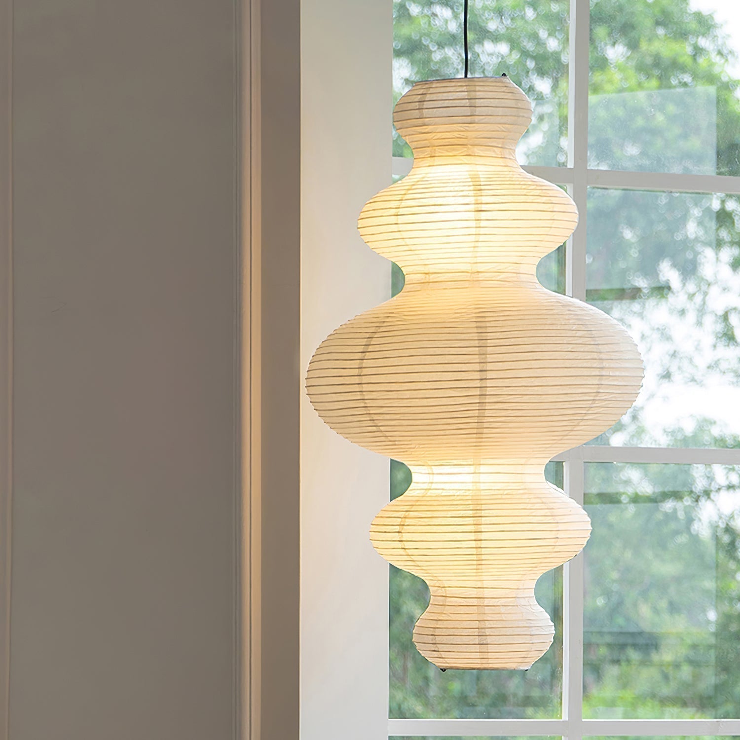 Lythaaris Natural Art Swag Pendant Lamp