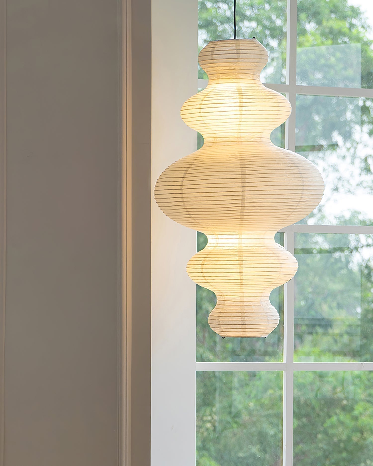 Lythaaris Natural Art Swag Pendant Lamp