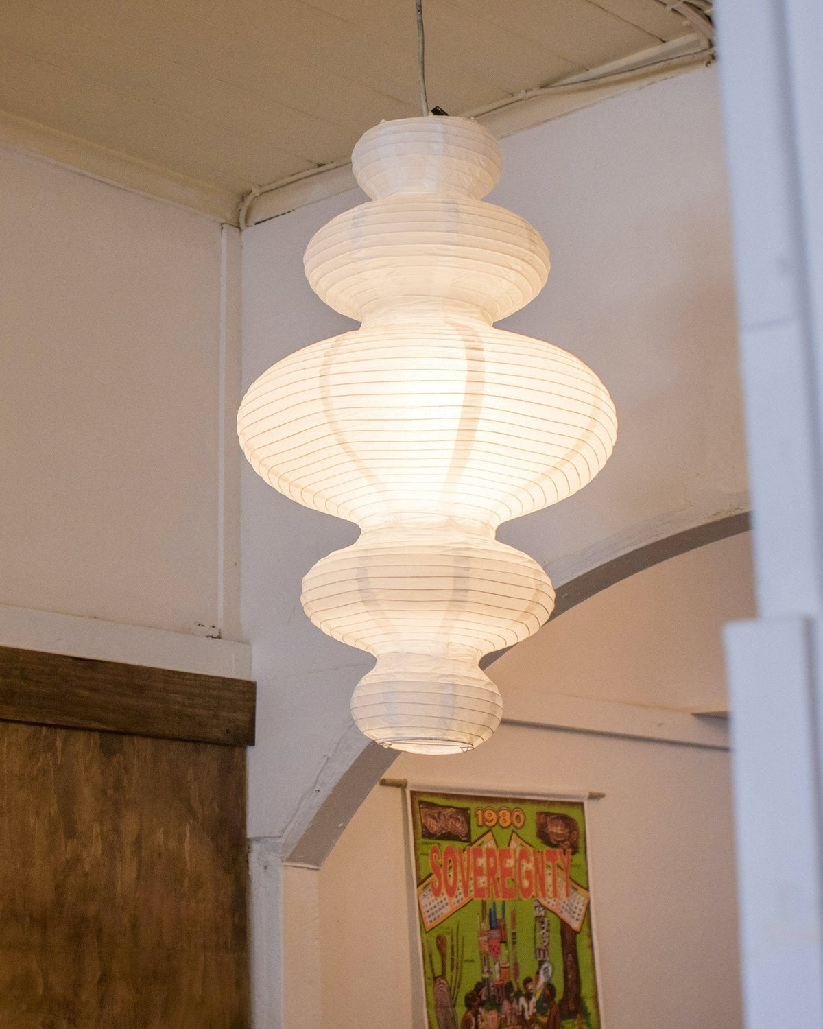 Lythaaris Natural Art Swag Pendant Lamp
