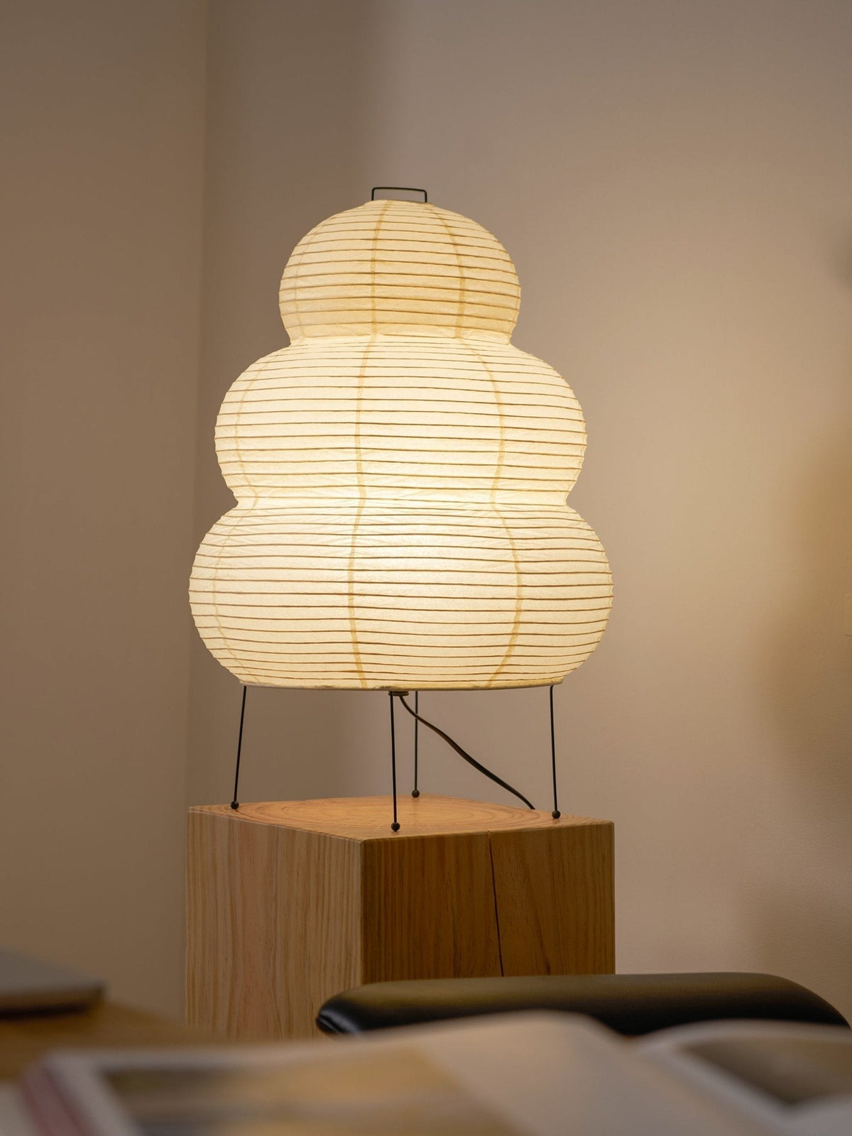 Tranquilux Paper Japanese-Inspired Table Lamp