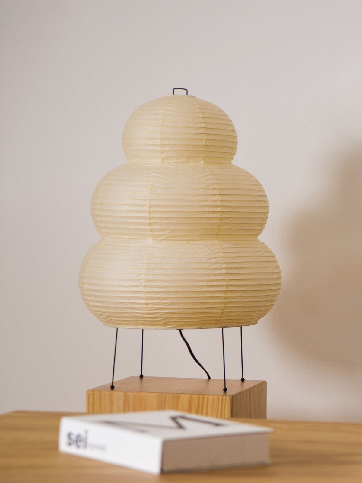 Tranquilux Paper Japanese-Inspired Table Lamp
