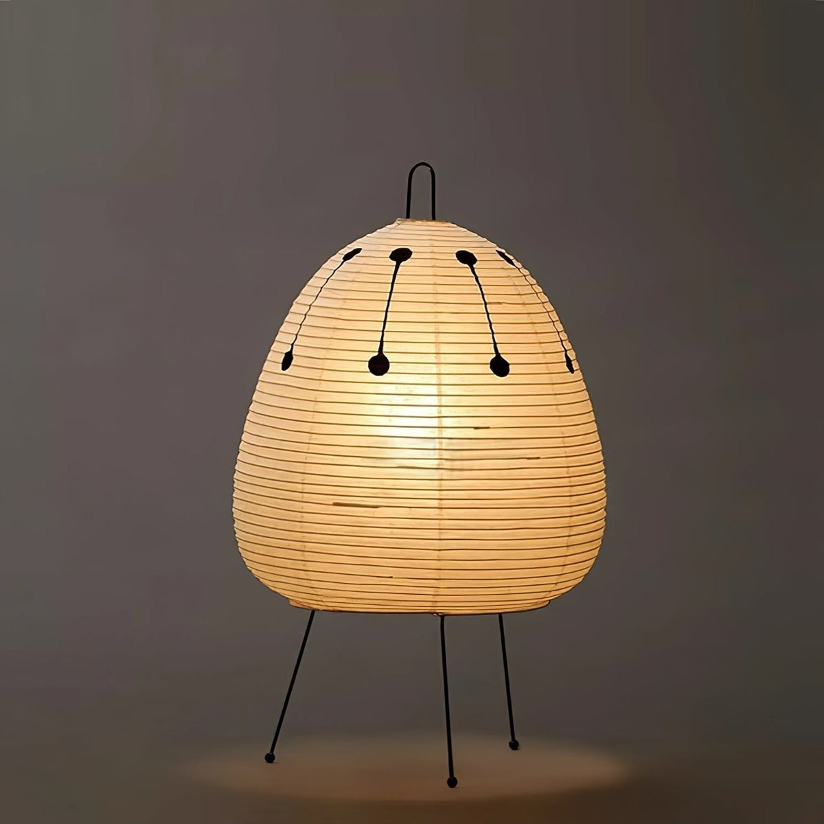 Tranquilux Paper Japanese-Inspired Table Lamp