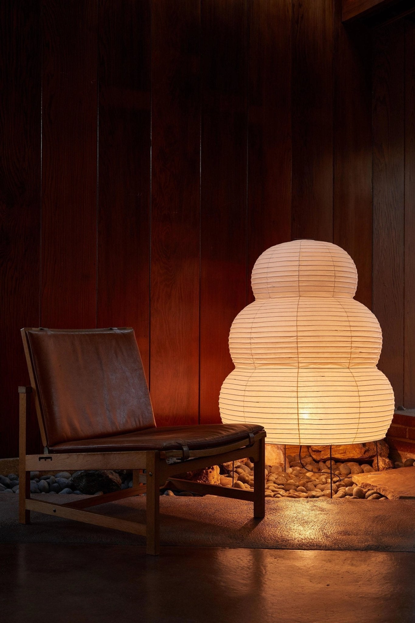 Tranquilux Paper Japanese-Inspired Table Lamp