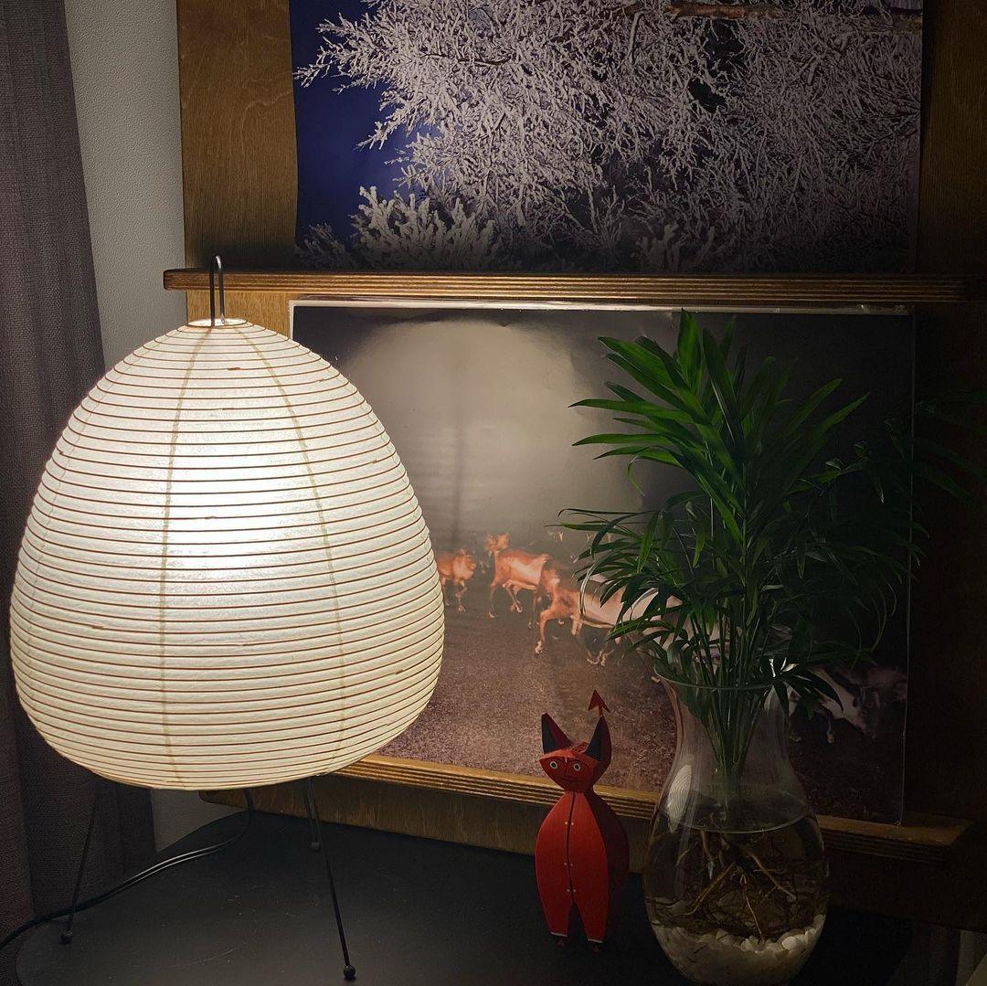 Tranquilux Paper Japanese-Inspired Table Lamp