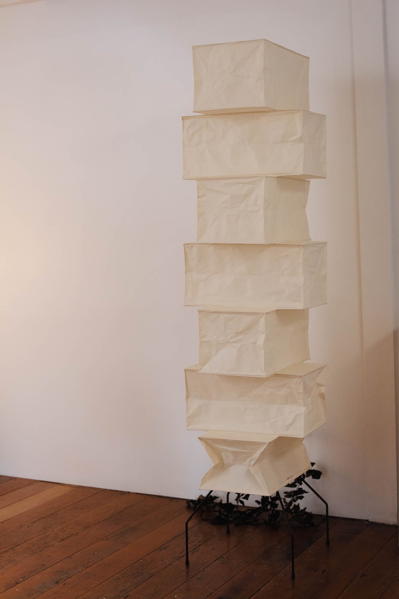 Avara Paper Floor Lamp - Neutral Decor