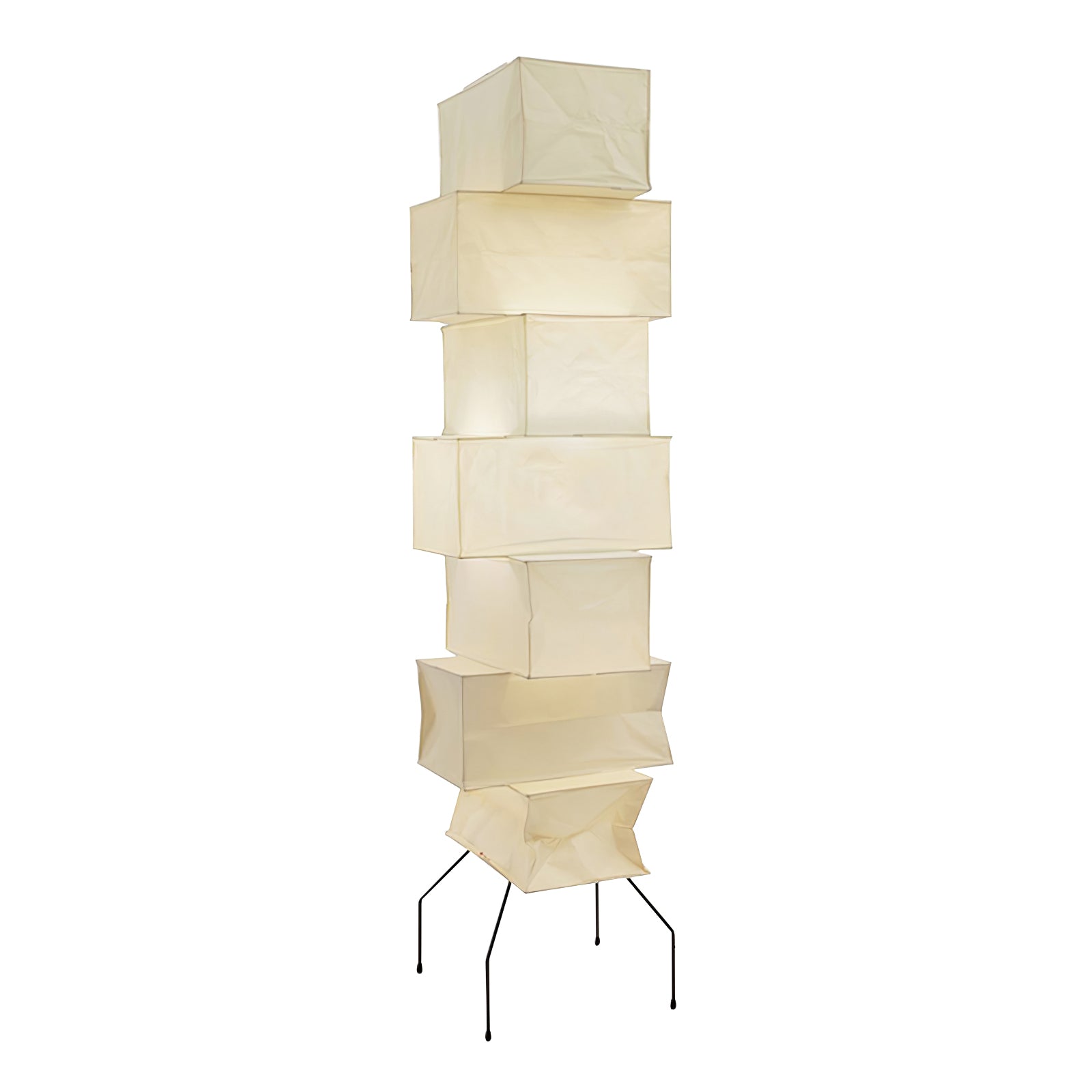 Avara Paper Floor Lamp - Neutral Decor