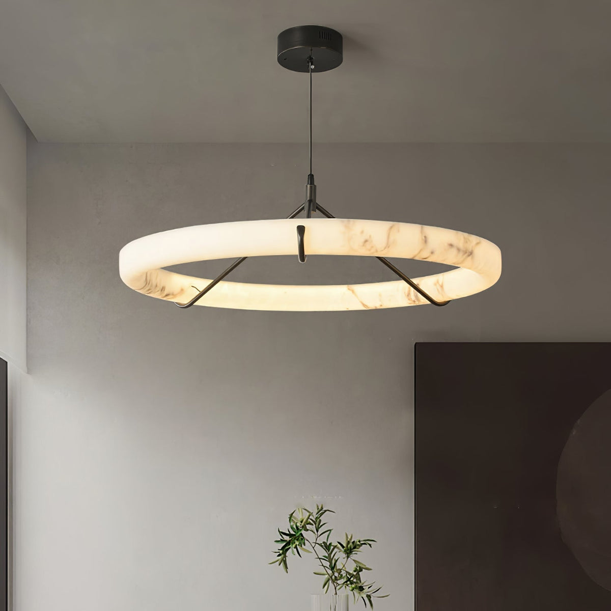 Avenisora Modern Alabaster Pendant Light